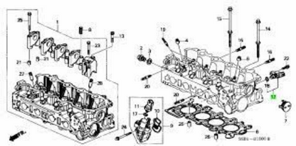 Honda OEM Camshaft Position Sensor Accord Civic CR-V Acura RDX RSX
