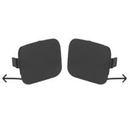 GENUINE TOYOTA OEM 12-14 PRIUS V LEFT & RIGHT FRONT BUMPER HOLE COVER SET OF 2