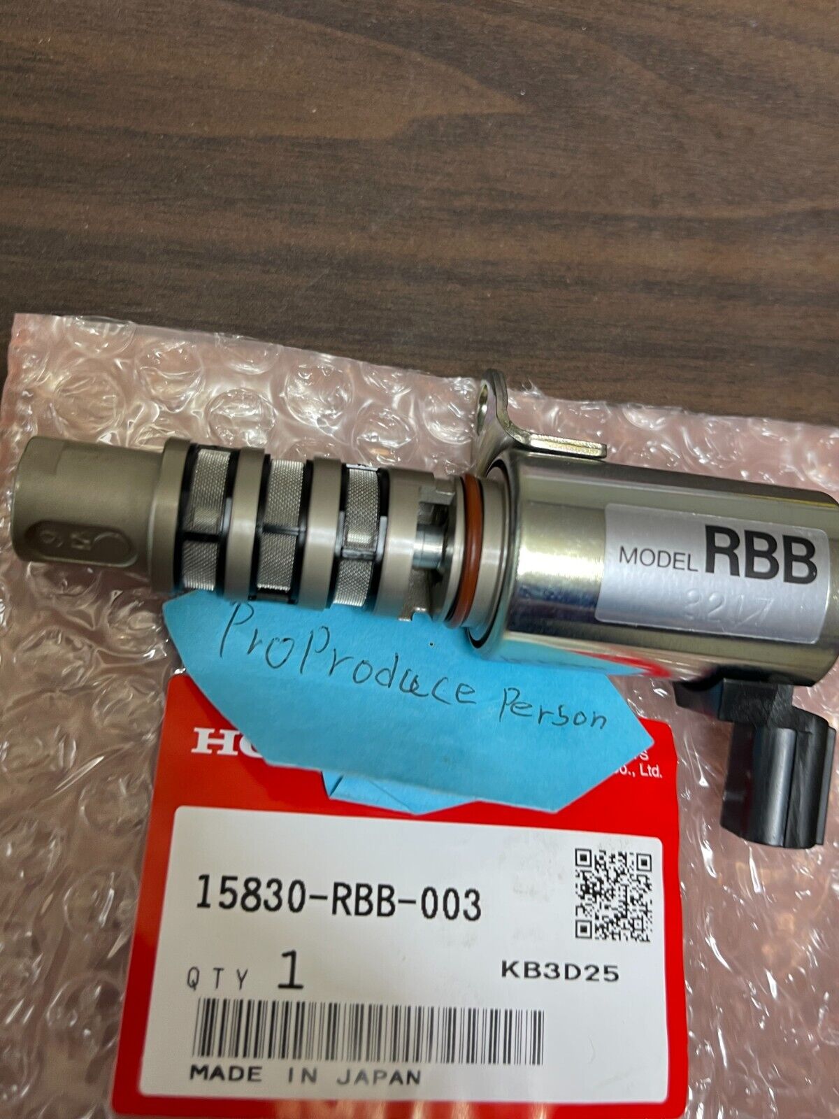 Genuine Honda Acura RSX TSX VTC Oil Control Valve 15830-RBB-003 OEM