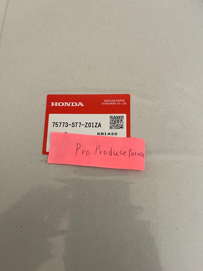 Genuine Honda TYPE R Side & Rear Decals Stickers Acura Integra Black Outline OEM