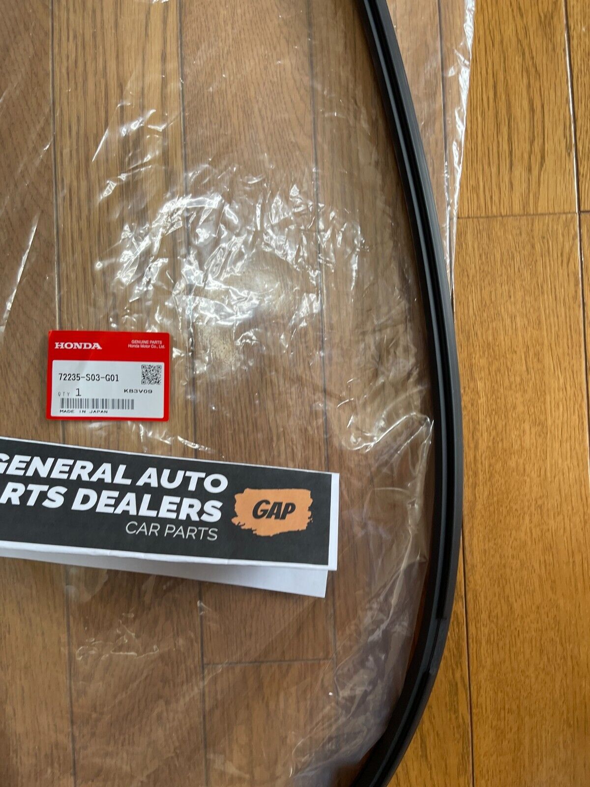 Genuine HONDA OEM EK Civic 2dr 3dr L＆R SET Door Runchannel Weatherstrip 96-00