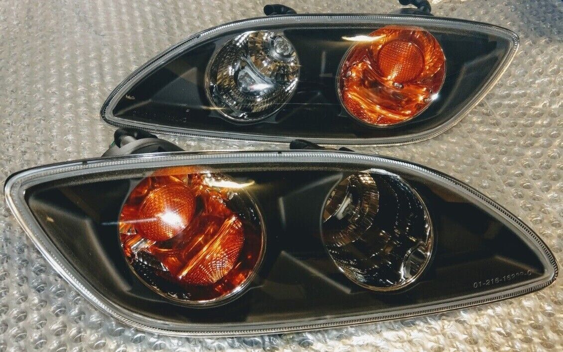 GENUINE MAZDA OEM RX-7 RX7 FD 3S LEFT & RIGHT FRONT BUMPER TURN SIGNAL LAMP SET