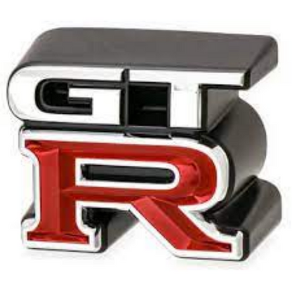Genuine Nissan OEM Skyline R34 GT-R "GTR" Front Grille Emblem Badge