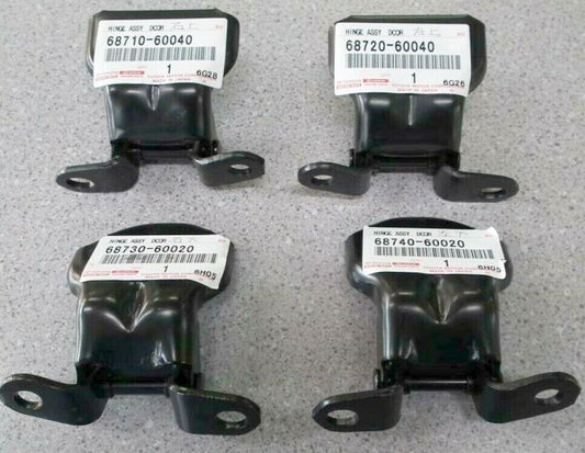 GENUINE TOYOTA Door Hinges AE86 68720-60040 68710-60040 68740-60020 68730-60020