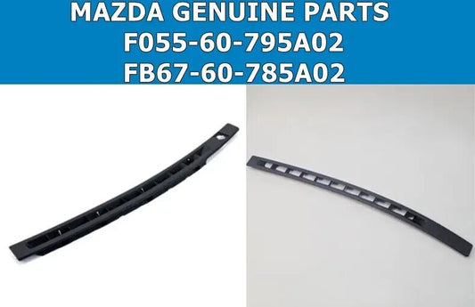 Genuine MAZDA 1989-1991 RX-7 FC3S Black Defroster Grille Vents Dashboard OEM