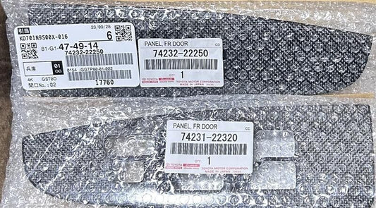 Genuine Toyota JZX100 Chaser Mark II Cresta Carbon Shift Switch Panel SET Trim