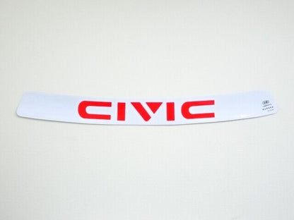 Honda Racing Red Letters Front Window Sticker Decal Civic EK9 EG6 EF9 JDM HONDA