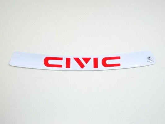 Honda Racing Red Letters Front Window Sticker Decal Civic EK9 EG6 EF9 JDM HONDA