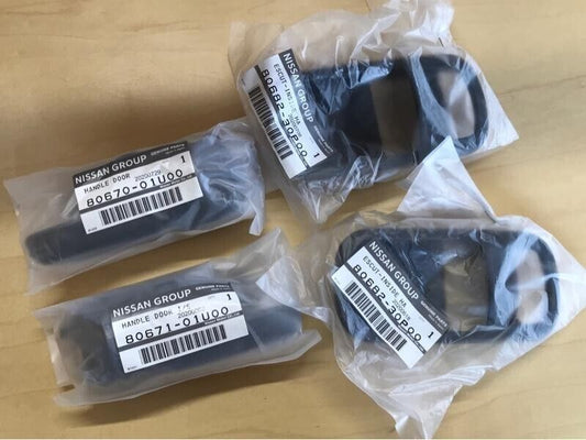 Genuine Nissan OEM R32 HCR32 BNR32 GTR Inside DOOR HANDLE TRIM COVER SETS