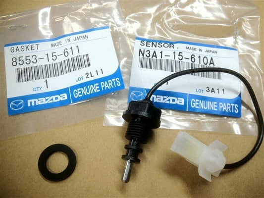 Genuine MAZDA OEM RX-7 RX7 FD3S Engine Water Coolant Level Sensor & Gasket Set