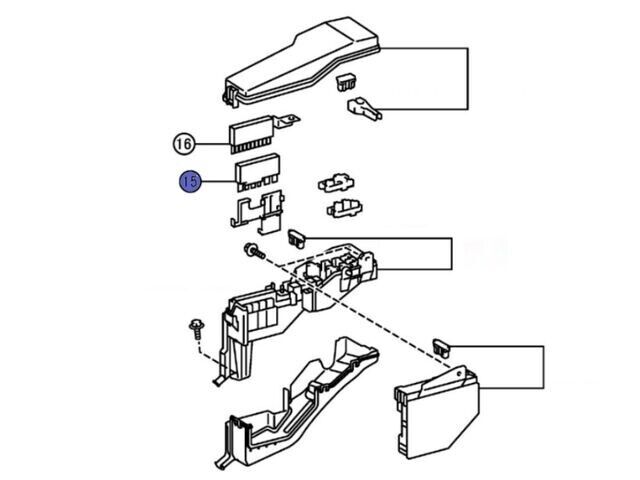 Genuine Toyota OEM 09-15 Venza 07-11 Camry Fusible Link Block Assy  82620-33030