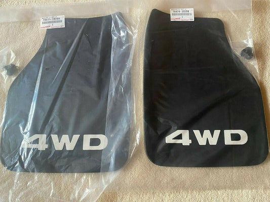 Genuine Toyota 4WD Rear Mud Flaps Guards RH & LH 89-95 PICKUP 4RUNNER HILUX OEM