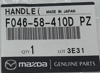 MAZDA GENUINE F046-58-410DPZ RX-7 FC3S Outer Black Door Handle Right Out NEW