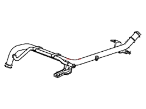 Genuine HONDA OEM CR-V RM1 RM4 2012-2014 Metal Heater Pipe 19510-R40-A60