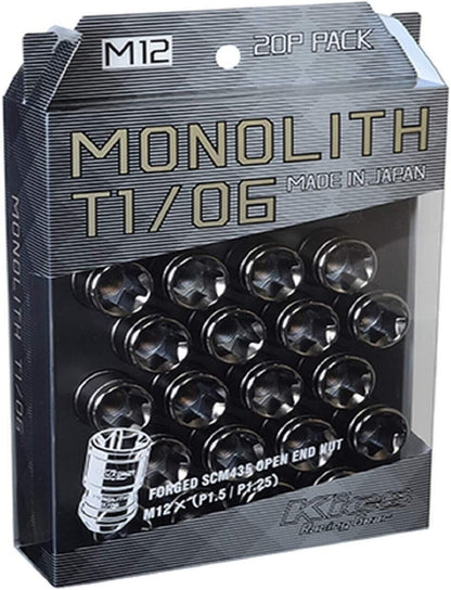 Genuine KYO-EI KICS MONOLITH T1 / 06 [ M12 X P1.5] 20PCS OEM MN01GK