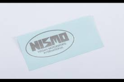 Genuine Nissan OEM NISMO sticker old logo BNR32 R32 Skyline GT-R 99099-RJR20