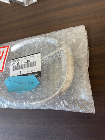 Genuine MAZDA OEM 16-19 CX-5 CX-9 CHROME FRONT GRILLE EMBLEM 2016 2017 2018 2019