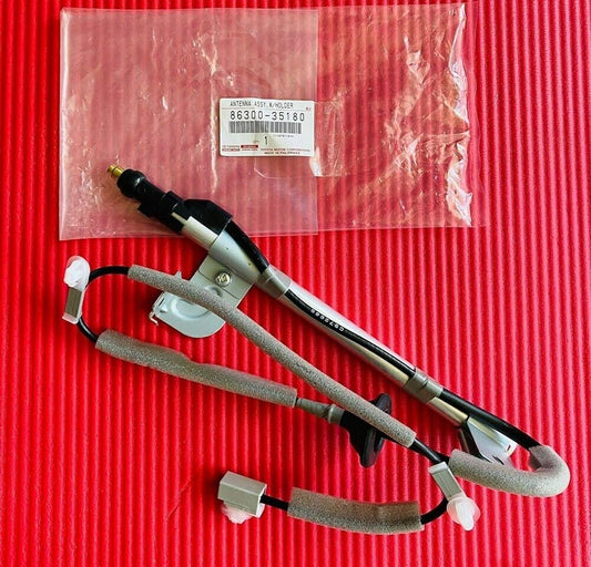Genuine TOYOTA OEM 07-10 FJ Cruiser RADIO ANTENNA ASSY w/ HOLDER 86300-35180