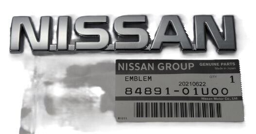 Nissan Genuine R32 GT-R GTR Skyline 84891-01U00 Rear Trunk Emblem Logo OEM Parts