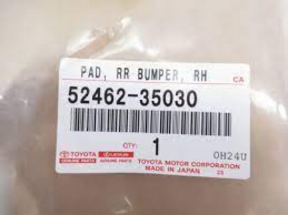 Genuine Toyota OEM FJ Cruiser Rear Corner Bumper End Cap Pad RH Black 07-2014