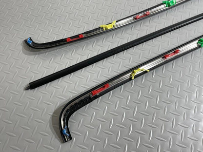 Genuine HONDA Civic MOLDING FR WINDSHIELD SIDE RH LH UPPER Clip(8) Set 92-95 OEM