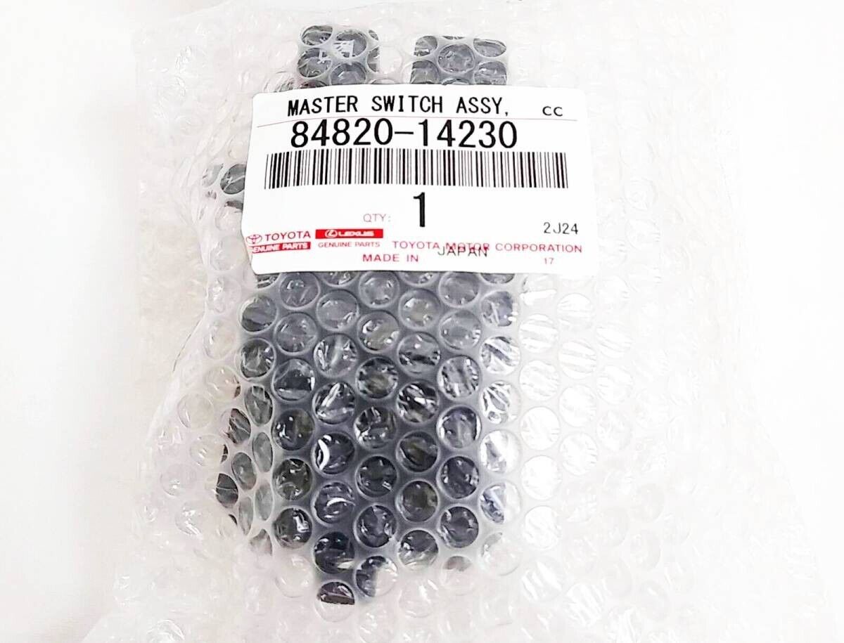 Genuine TOYOTA SUPRA JZA80 Drive Master Window Switch Assy 84820-14230 OEM New