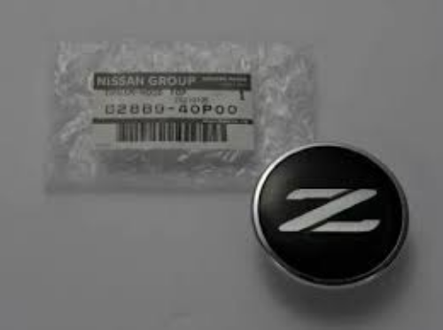 Genuine Nissan OEM Black & Silver Z Front Emblem JDM Z32 90-96 300ZX Badge