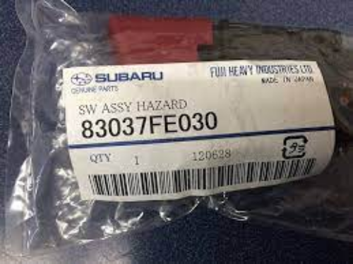 SUBARU OEM 02-07 Impreza WRX STi Red Hazard Warning Lamp Switch Push Button