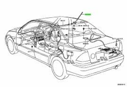 Genuine TOYOTA OEM Altezza Short Antenna Mast AM FM Radio 86309-53010