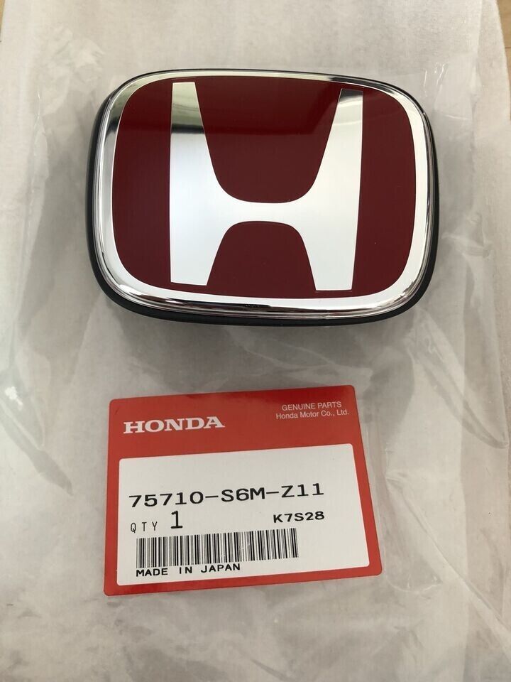 Honda Genuine Integra 05-06 Acura DC5 Type-R RSX F&R Set Emblem Japan New