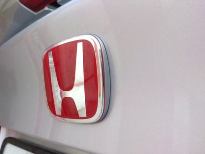 Honda Rear Red Emblem Genuine 06-11 CIVIC FD2 75701-SNW-003ZG OEM