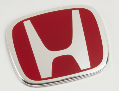 Honda Acura NSX Type-R NA2 Rear Emblem F/S Genuine 75701-SL0-J61 Japan