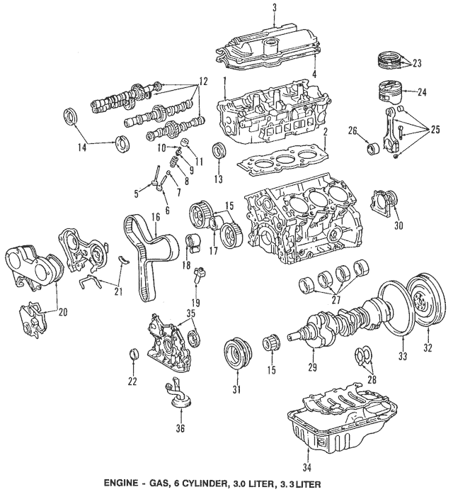 Genuine Toyota OEM Factory Engine Crankshaft Crank Seal 90311-40022