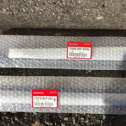 Honda Genuine Prelude BB Window Door Molding Weather Strip Outer LH RH Japan New