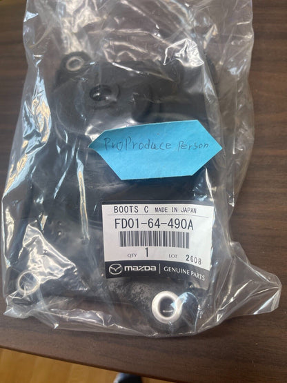 Mazda RX-7 Middle Shifter Dust Boot 1993-2002 FD01-64-490A Genuine OEM