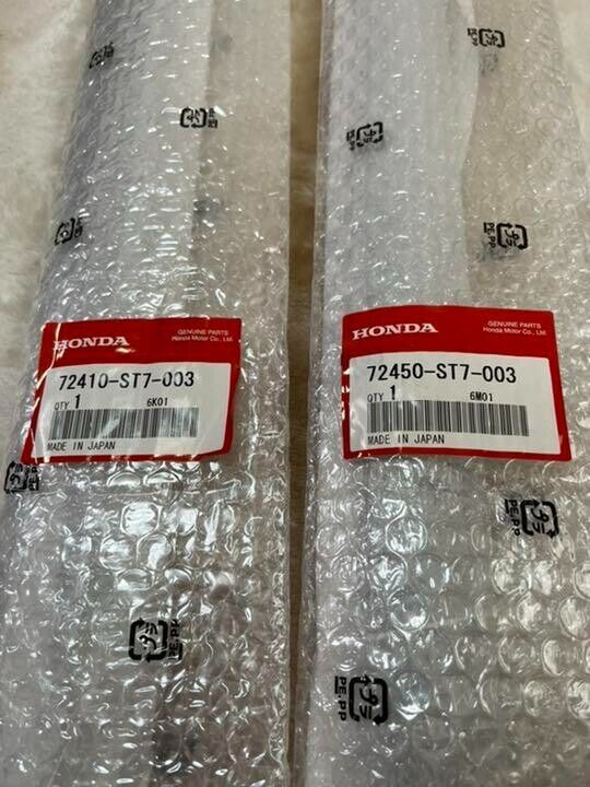 Genuine HONDA Front Door Window Molding RH & LH Set ACURA INTEGRA DC1 DC2 OEM