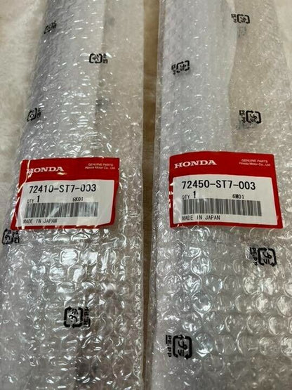 Genuine HONDA Front Door Window Molding RH & LH Set ACURA INTEGRA DC1 DC2 OEM
