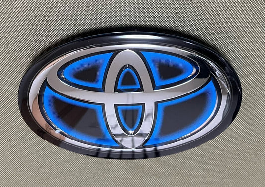 Genuine TOYOTA LEXUS COROLLA Blue Front Grille Emblem OEM 90975-02136 New