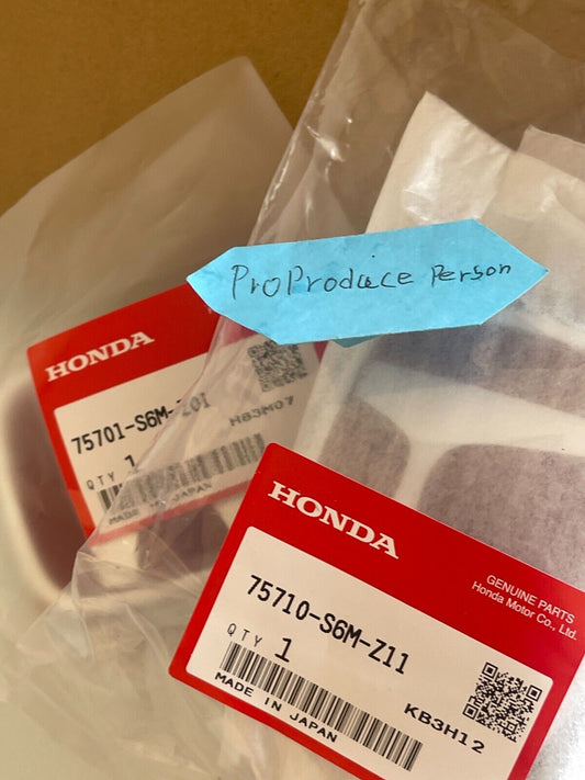 Honda Genuine Integra 05-06 Acura DC5 Type-R RSX F&R Set Emblem Japan New