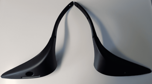 Genuine TOYOTA SUPRA 93-98 JZA80 Rh&Lh Set Rear Fender Splash Mud Guard Moulding