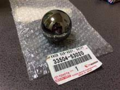 Genuine TOYOTA OEM LEXUS IS300 IS200 ALTEZZA Chrome Shift Knob 33504-53020