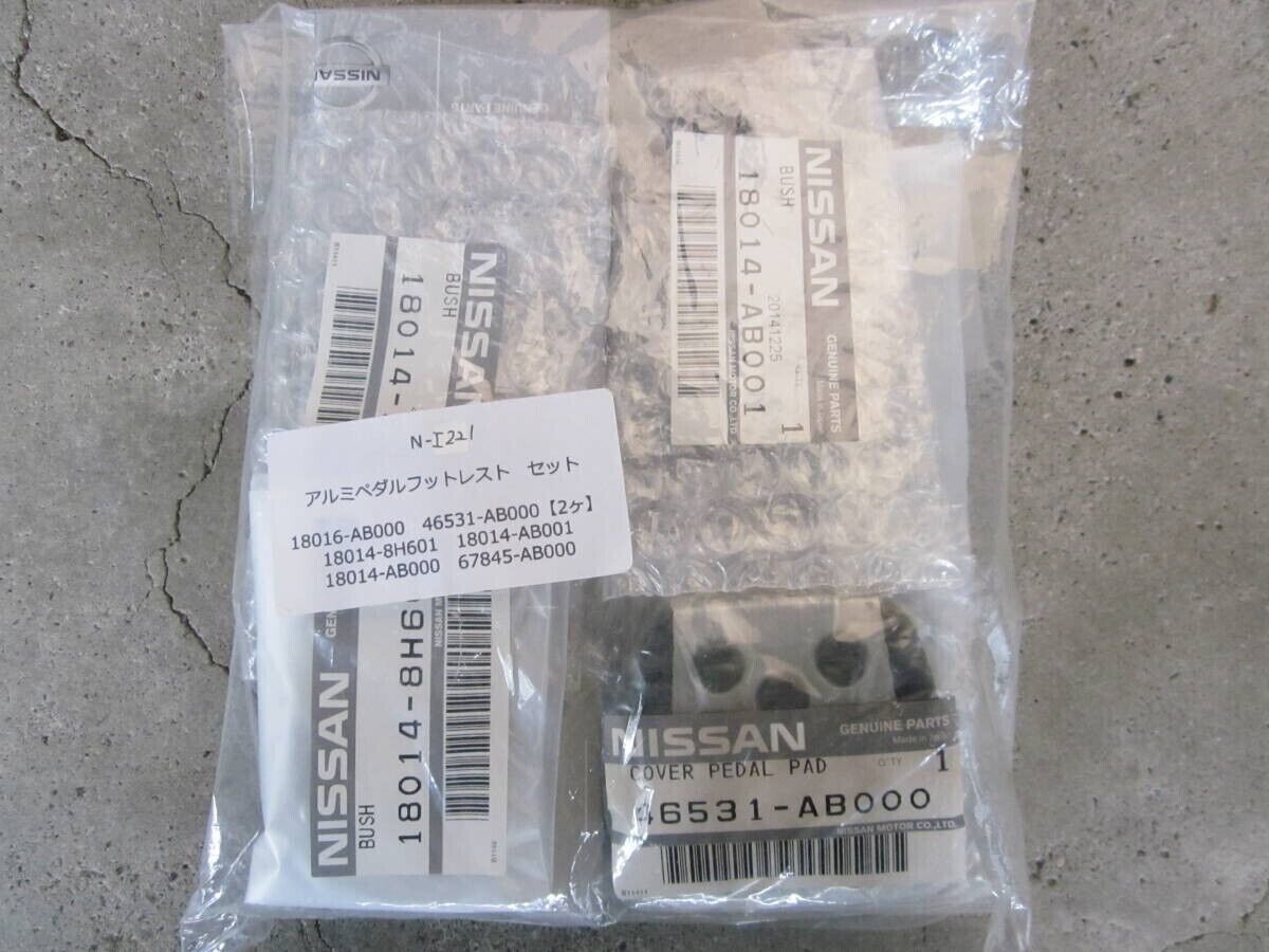 Nissan Genuine NISMO R33 R34 Skyline GT-R Aluminum Pedal Set GTR Autec Japan New