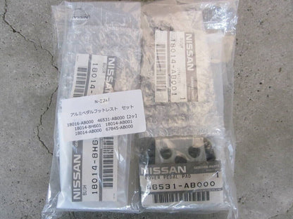 Nissan Genuine NISMO R33 R34 Skyline GT-R Aluminum Pedal Set GTR Autec Japan New