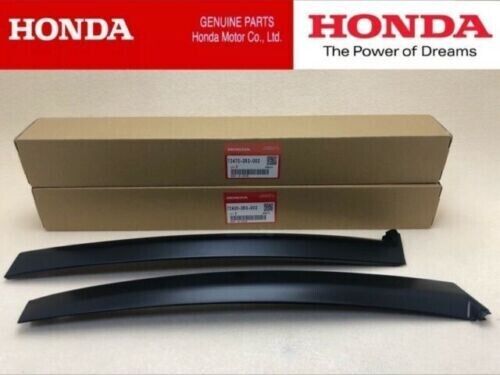 Honda Genuine Civic 92-95 2 3 dr LH&RH Door Garnish Trim Pillar Sash Set car par