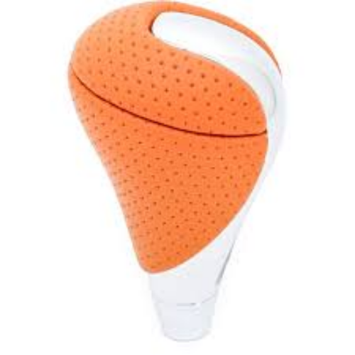 Genuine Lexus OEM IS-F 2010-12 Orange Leather & Chrome Shift Knob 33504-53100-E0