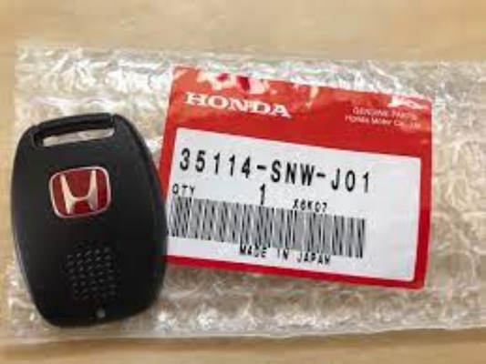 GENUINE JDM TYPE R KEY FOB RED 35114-SNW-J01 H OEM HONDA CIVIC FD2 COVER