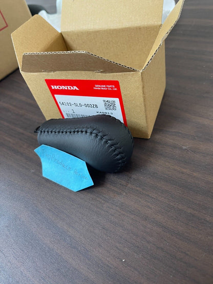 GENUINE HONDA ACURA NSX NA1 NA2 Manual Black Leather Shift Knob 54102-SL0-003ZB