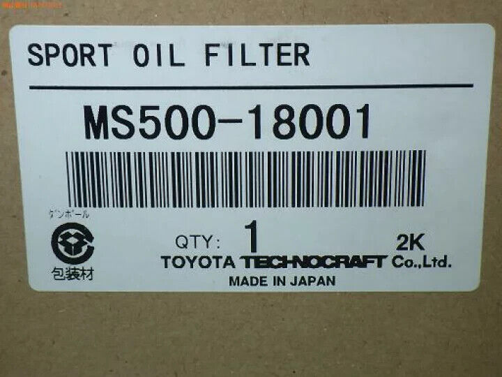 TRD Sports Genuine Oil Filter Toyoyta 86 Subaru BRZ MS500-18001 Japan New
