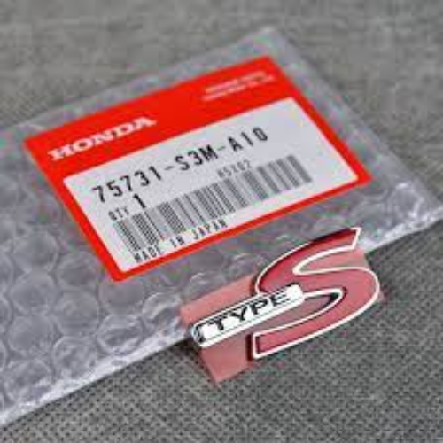 Genuine Honda OEM Acura 01-03 CL 02-06 RSX 02-03 TL Rear Type S Emblem Part USDM