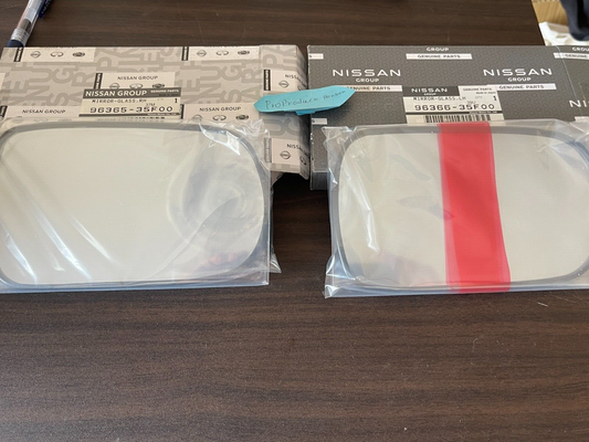 Nissan Genuine S13 Silvia 180SX 300ZX Z32 Side Mirror Glass Set Japan New